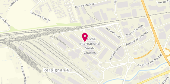 Plan de Garage Picard, 1235 Avenue de Bruxelles Zone Industrielle Saint Charles, 66000 Perpignan