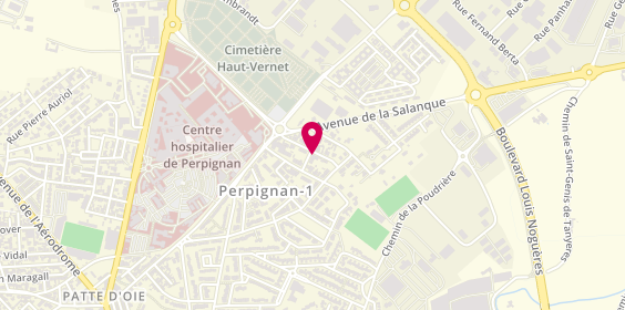 Plan de Carrosserie du Vernet, 26 Rue Auber, 66000 Perpignan