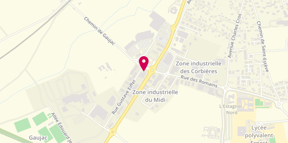 Plan de Agent Peugeot, Zone Industrielle de Gaujac
1 Rue Gustave Eiffel, 11200 Lézignan-Corbières