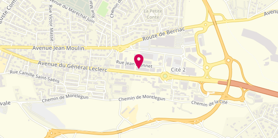 Plan de Bary Carrosserie, 18 Rue Jean Monnet, 11000 Carcassonne