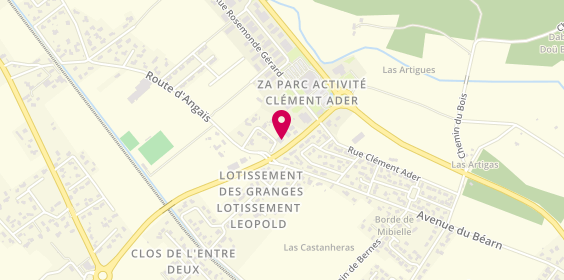 Plan de Carrosserie Orloff, 8 avenue de Gascogne, 64510 Bordes