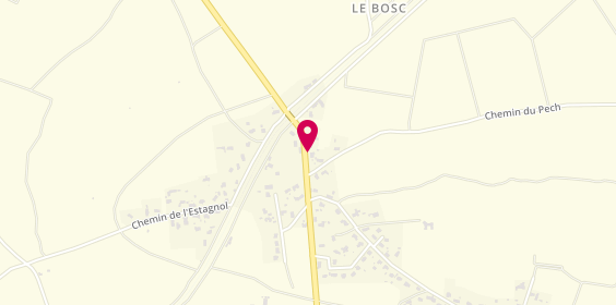 Plan de Carross Jeric, Route Ouveillan, 11590 Cuxac-d'Aude