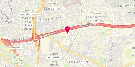 Plan de Carrosserie Semedo, 31 avenue Benjamin Delessert, 13010 Marseille