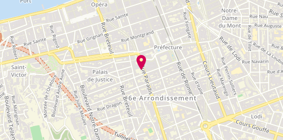 Plan de Garage de Vinci, 96 Rue Paradis, 13006 Marseille