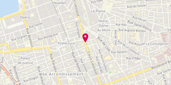 Plan de Carrosserie Dubost Pintat, 166 Cours Lieutaud, 13006 Marseille