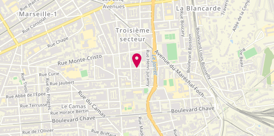 Plan de As Auto, 32 Rue Granoux, 13004 Marseille