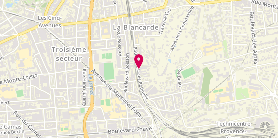 Plan de Garage du Chemin de Fer, 59 Boulevard Louis Botinelly, 13004 Marseille