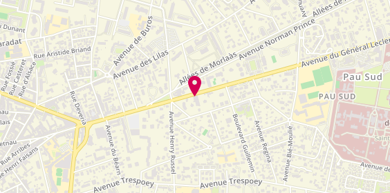 Plan de First Stop, 81 avenue du Général Leclerc, 64000 Pau