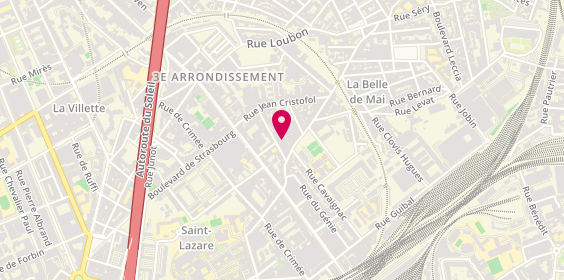 Plan de Lift'Auto, 12 Rue Lautard, 13003 Marseille