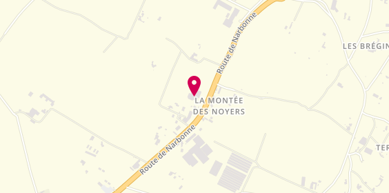 Plan de Jt Restor'auto, 2940 Route de Narbonne, 34500 Béziers