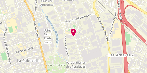 Plan de Carrosserie Rafi, 45 Boulevard Frédéric Sauvage, 13014 Marseille