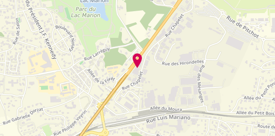 Plan de Carrosserie Pires Côte Basque, 9 Rue Chapelet, 64200 Biarritz