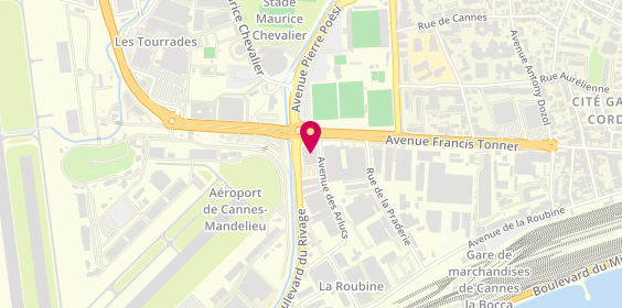 Plan de Renault Retail Group Cannes, 219 avenue Francis Tonner, 06150 Cannes