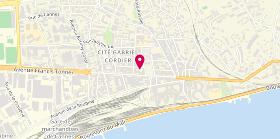 Plan de LUKAC André AlexAndré, 26 Rue Roquebillière, 06150 Cannes
