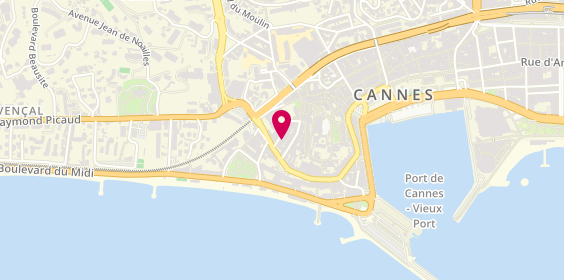 Plan de La Carrosserie du Suquet, 6 Rue Hibert, 06400 Cannes
