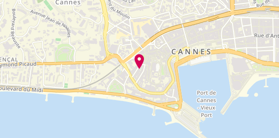 Plan de Mm Azur Carrosserie, 16 Rue Hibert, 06400 Cannes