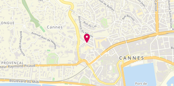 Plan de Carrosserie Amoo, 12 Rue Pont Romain, 06400 Cannes