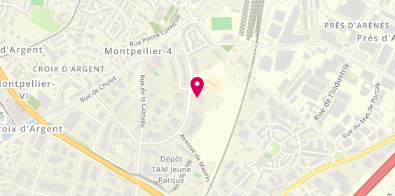 Plan de Garage Garosud 34, 2501 avenue de Maurin, 34070 Montpellier