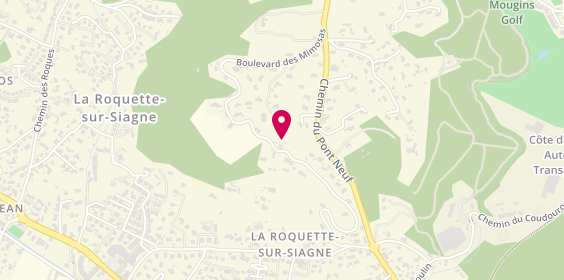 Plan de Carrosserie Steph, 1690 Boulevard Mimosas, 06550 La Roquette-sur-Siagne