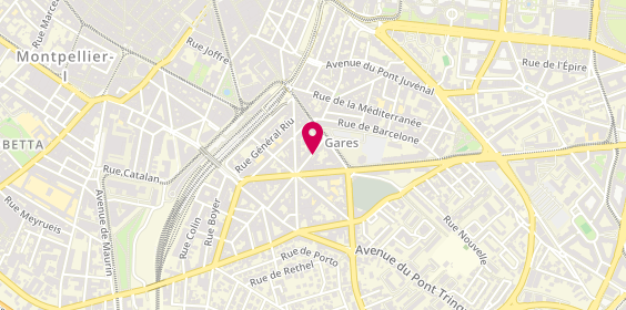 Plan de Auto Meca, 70 Rue de la Restanque, 34070 Montpellier