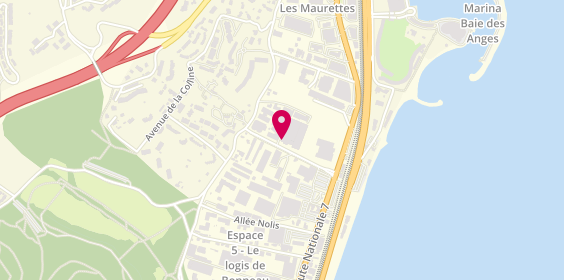 Plan de Marina Auto Style, 240 avenue des Maurettes, 06270 Villeneuve-Loubet