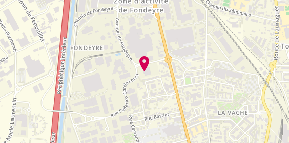 Plan de Carrosserie Serignac Fondeyre, 34 avenue de Fondeyre, 31200 Toulouse
