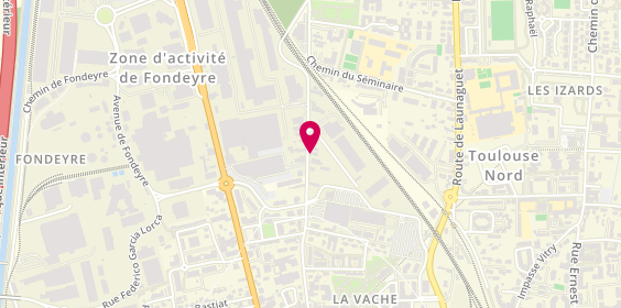 Plan de Naj'Auto Service, 148 avenue de Fronton, 31200 Toulouse