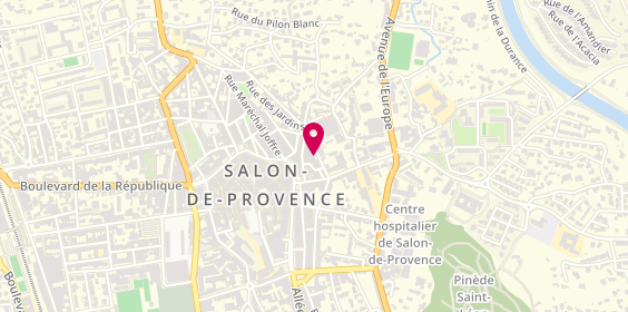 Plan de Carrosserie Alain MICHEL, 73 Boulevard Lamartine, 13300 Salon-de-Provence