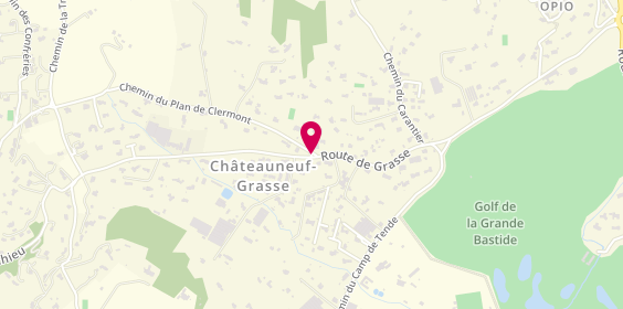 Plan de Carrosserie du Clermont, 408 Route de Grasse, 06740 Châteauneuf-Grasse