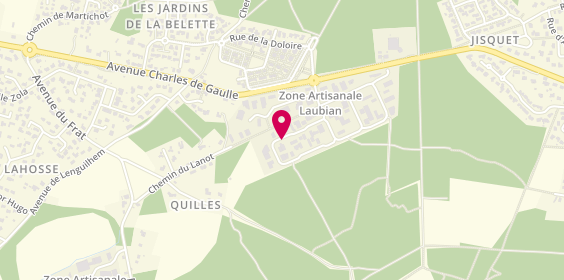 Plan de Apc Auto Passion Carrosserie, Zone Artisanale du Laubian 11 Rue Arroun, 40510 Seignosse