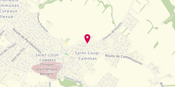 Plan de Carrosserie Benetti et Fils, 3 chemin de Pouzou, 31140 Saint-Loup-Cammas