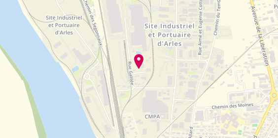 Plan de Carrosserie kn autos, 22 Rue Galilée, 13200 Arles