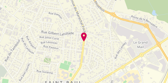 Plan de AD Expert, 718 Avenue du Maréchal Foch, 40990 Saint-Paul-lès-Dax