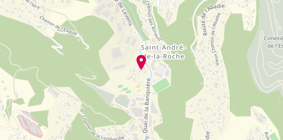 Plan de Carrosserie Saint André, 133 Quai de la Banquière, 06730 Saint-André-de-la-Roche
