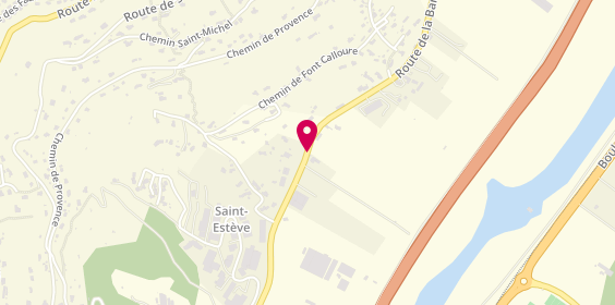 Plan de Id Carrosserie, 2300 Route de la Baronne, 06510 Gattières