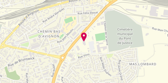 Plan de Axial, Boulevard Allende Sud
222 Rue Francis Cantier, 30000 Nîmes