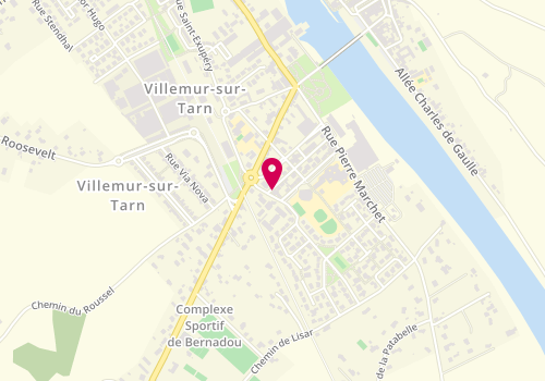 Plan de Garage Nimis, 20 Rue Anselme Lascoux, 31340 Villemur-sur-Tarn