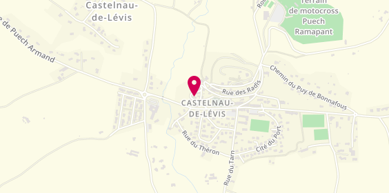 Plan de Cadillac D.S.P, Rue Raymond Vii, 81150 Castelnau-de-Lévis