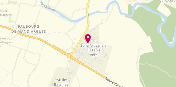 Plan de Garage Renault, Zam le Tapis Vert Route Sauve, 30170 Saint-Hippolyte-du-Fort