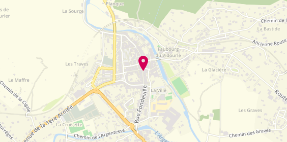 Plan de Gema Sport, Lotissement 6 Route de Nimes Zone Aménagement des Batailles, 30170 Saint-Hippolyte-du-Fort