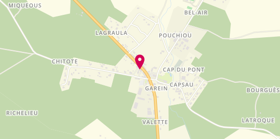 Plan de Retouch'Express Carrosserie, Route de Poussade, 40420 Garein
