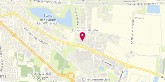 Plan de Etablissements Gémelli Marcel, Route de Jonquières, 84100 Orange