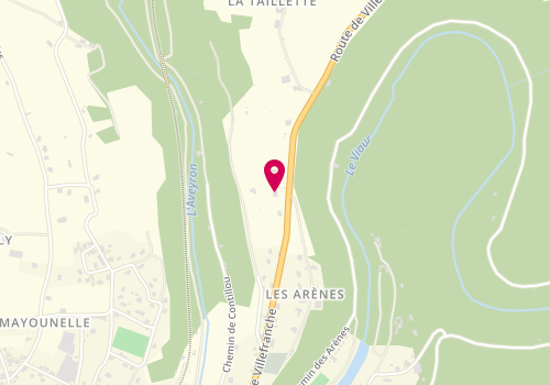 Plan de Valver Automobiles, Route de Villefranche, 82250 Laguépie