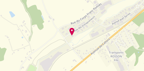 Plan de Ad Expert, Zone Artisanale de Borie
23 Rue des Entrepreneurs, 47480 Pont-du-Casse