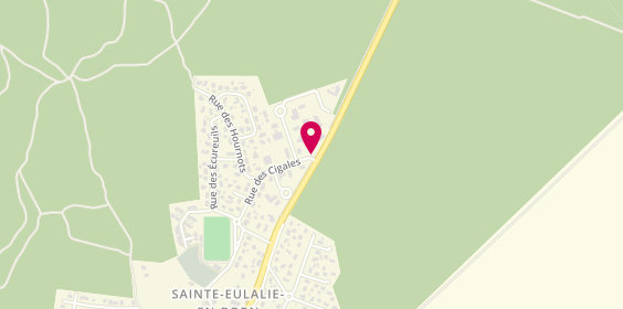 Plan de Total, 101 Route de Parentis, 40200 Sainte-Eulalie-en-Born