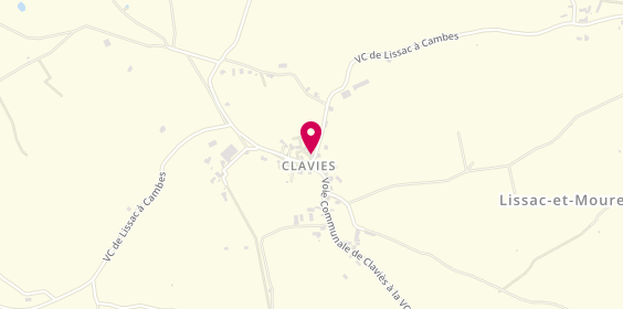 Plan de Repar Camp 46, Clavies, 46100 Lissac-et-Mouret