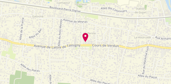 Plan de Carrosserie Delarche, 211 avenue du Maréchal de Lattre de Tassigny, 33470 Gujan-Mestras