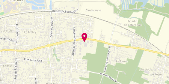 Plan de Carrosserie Liet et Cie, 70 Boulevard de la Cote d'Argent, 33470 Gujan-Mestras