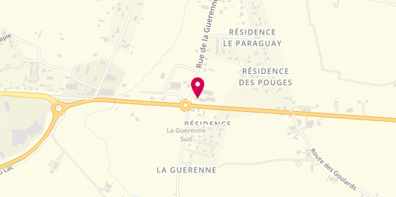Plan de Confort Automobile - Carrosserie Blondy, 716 Rue Guerenne, 33220 Saint-Avit-Saint-Nazaire
