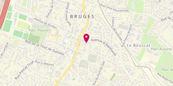 Plan de Carrosserie de Bruges Centre, Carrosserie.laurent'scars@Gmail.com
17 avenue d'Aquitaine, 33520 Bruges